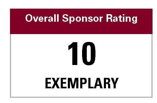 Sponsor Rating